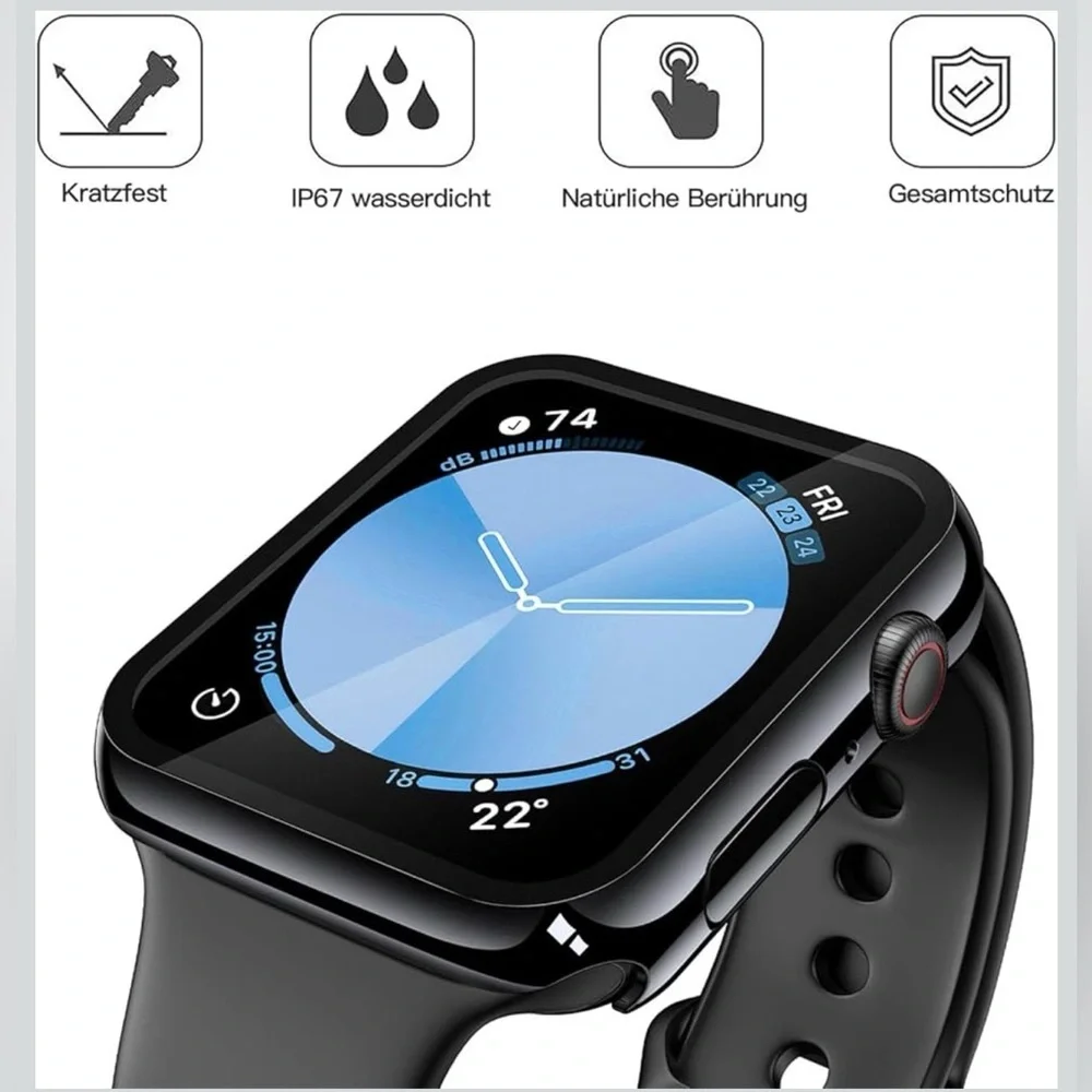 $3 Waterproof Black Smartwatch Case New in Box. $3 WITH ANY ORDER OF $10 OR MORE